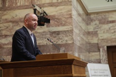 29 June 2013 Deputy Speaker Dr Nenad Popovic at the signing of the IAO Declaration 